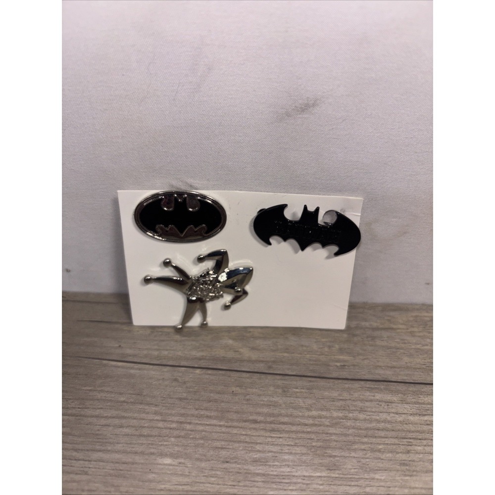 Batman Pin Badge Brooch 3-Piece Set Backpack Bling SHEIN X